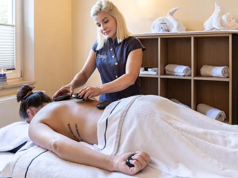 Der Private Spa ist auch über Weihnachten geöffnet 