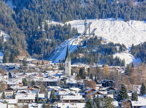 Skisprungschanze Oberstdorf – Faszination Wintersport live erleben